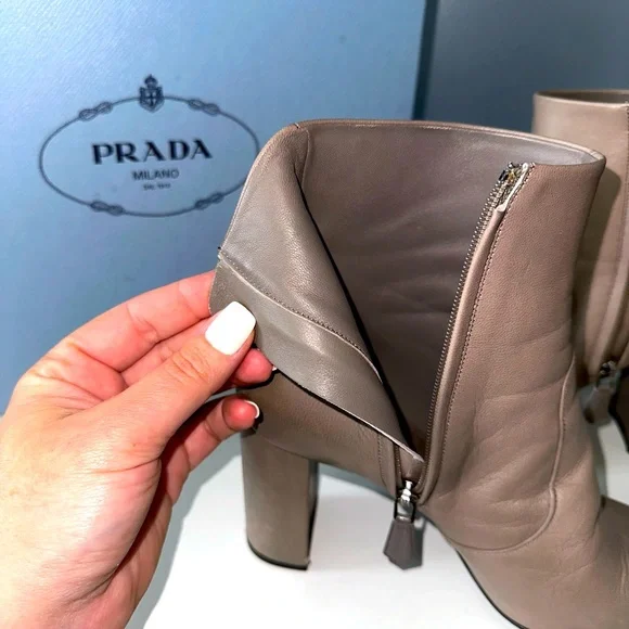 PRADA Calzature Donna Madres boots size 37 (6) - Picture 5 of 7